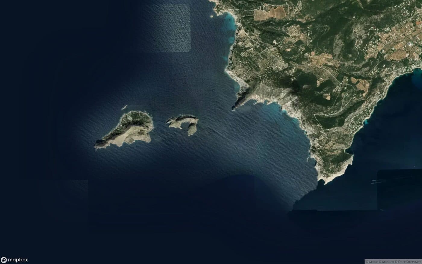 Es Vedrà satellite