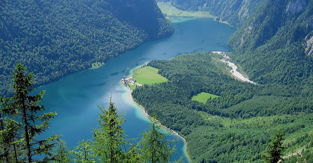 Königssee и горы